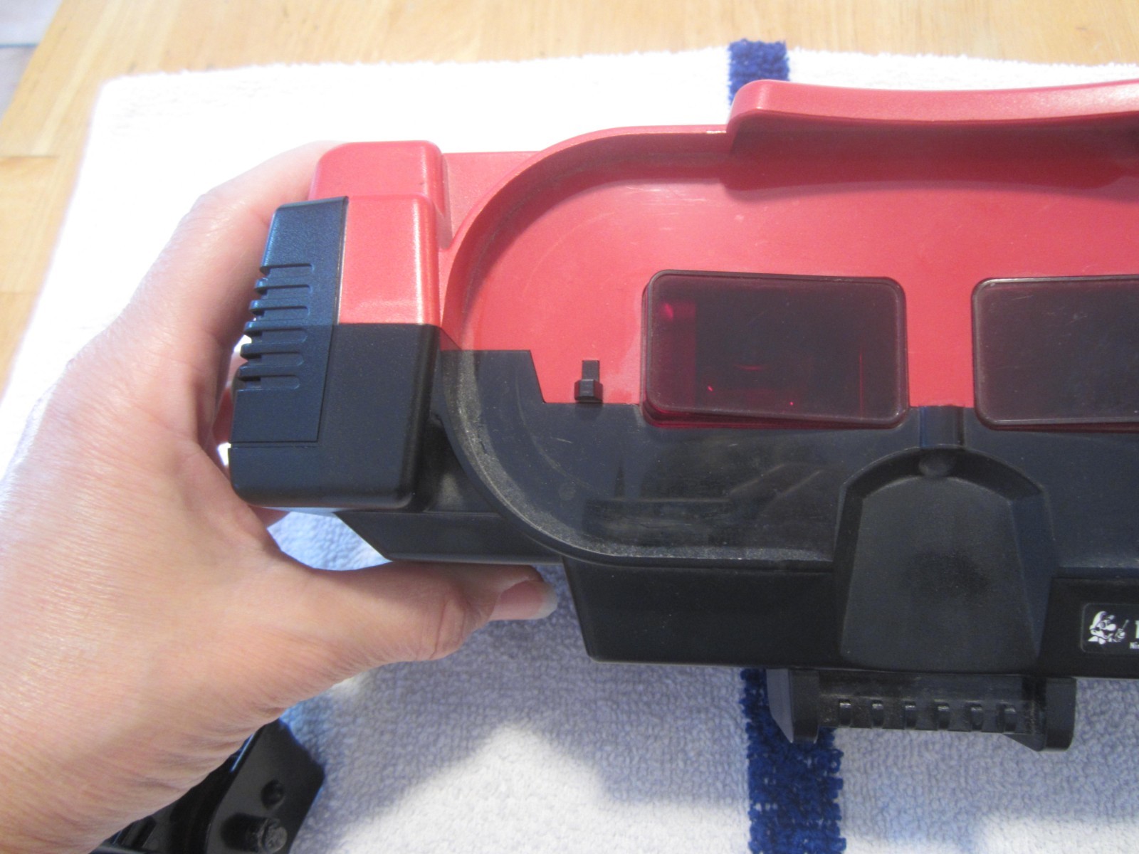 FOR PARTS Nintendo Virtual Boy Console VUE-001 W/MARIO TENNIS POWERS ON NO IMAGE