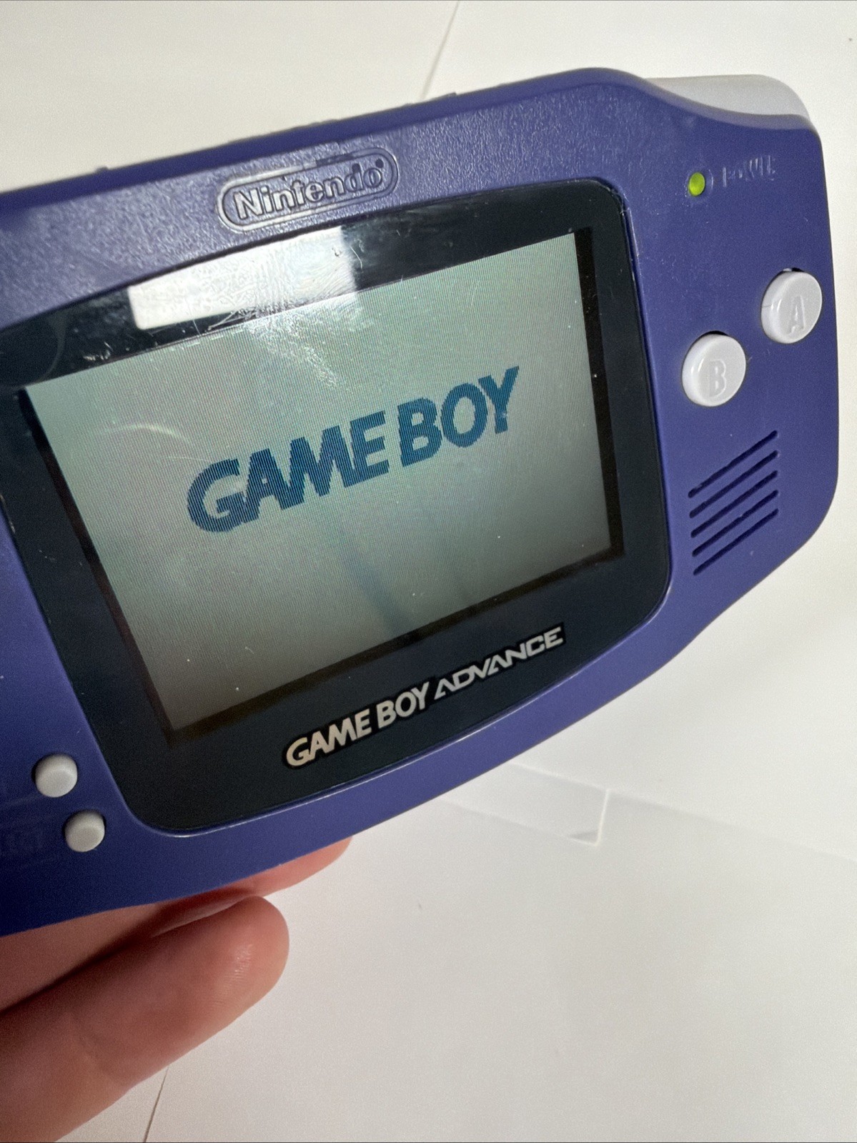 MINT Game Boy Advance Indigo – AGB-001 Nintendo Console – Tested/Working