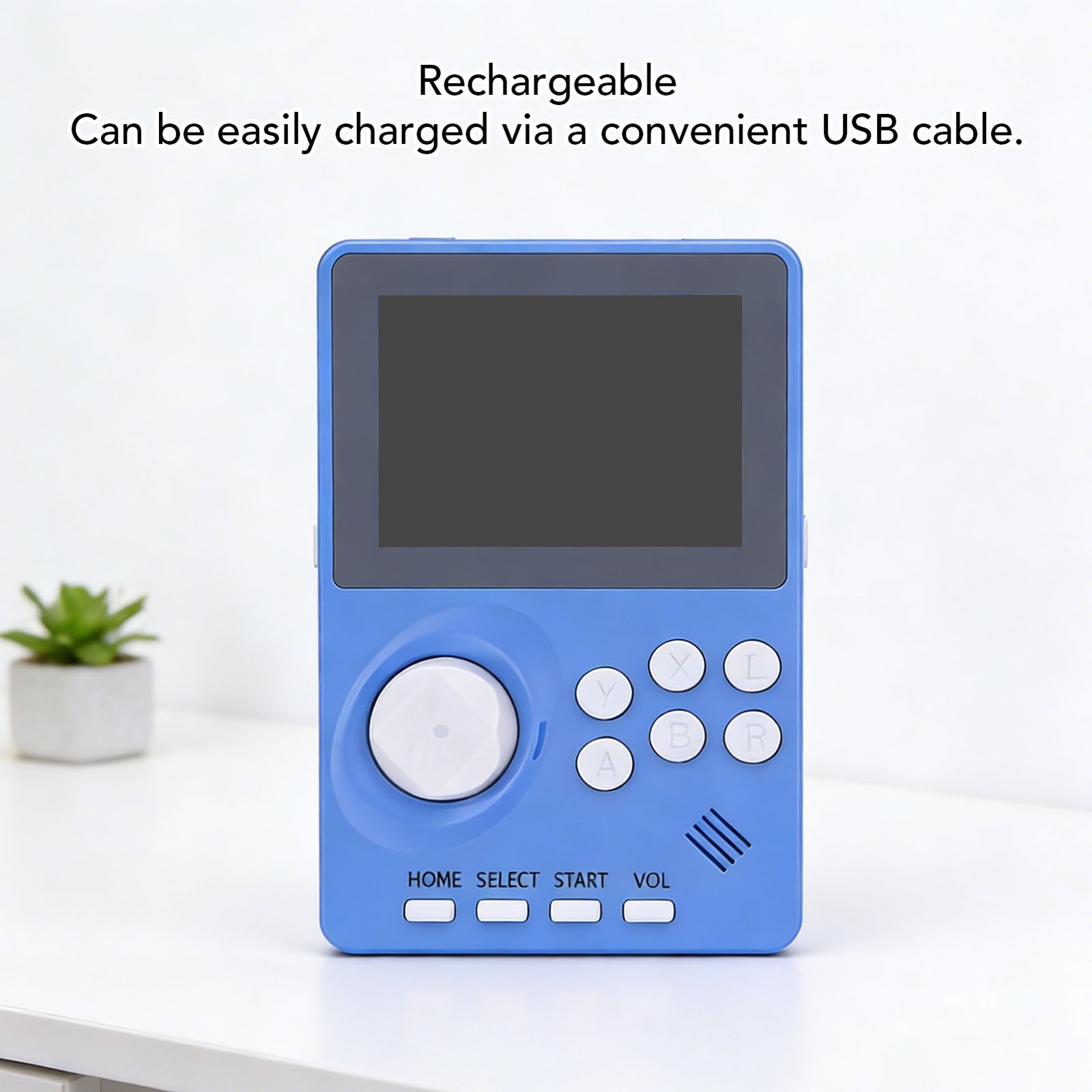 Handheld Game Console 2.8in LCD Screen Rechargeable 100 In 1 1G Storage Portable