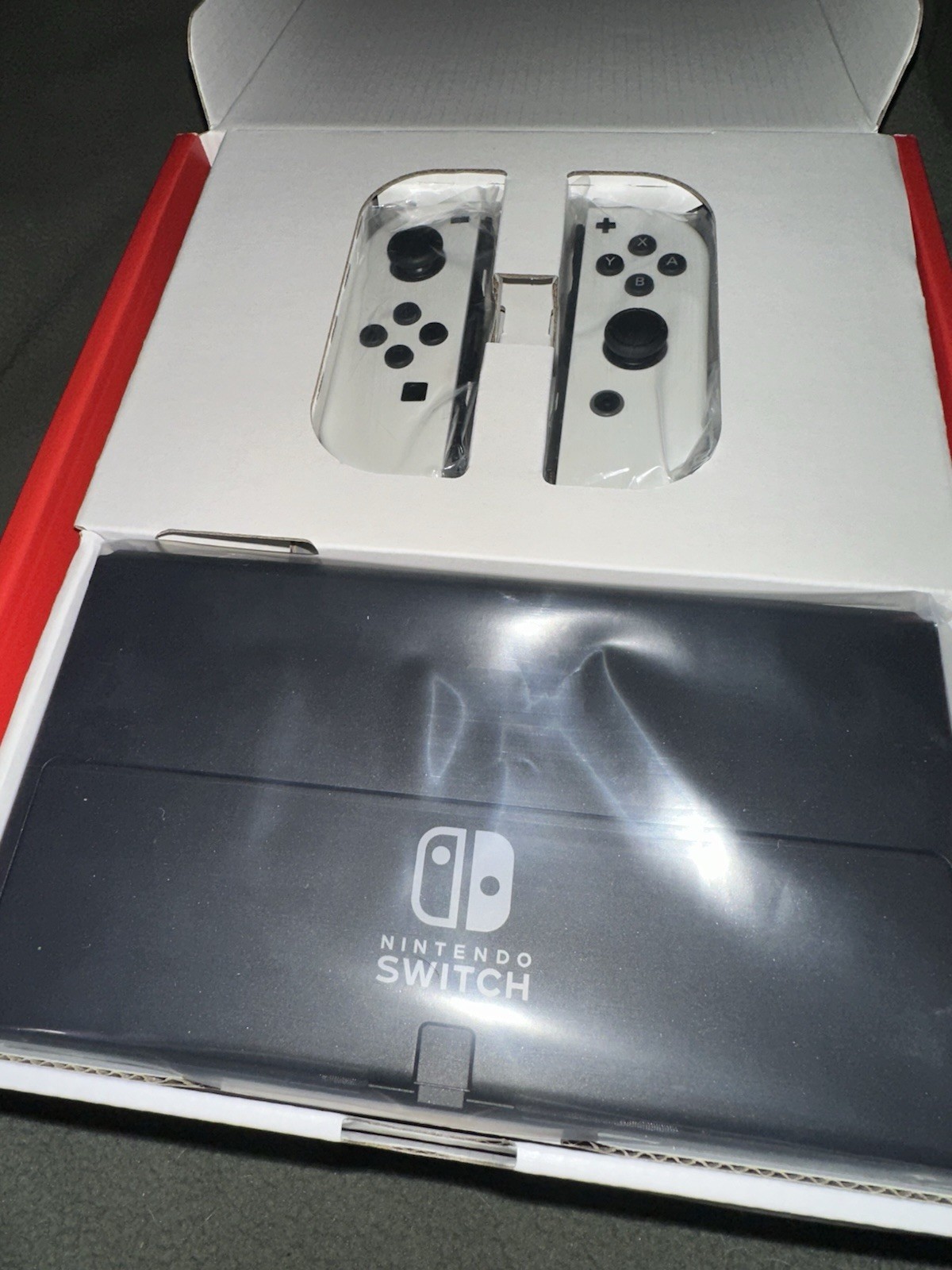 Nintendo Switch OLED Console Gaming System HEG-001 Black/White Bundle