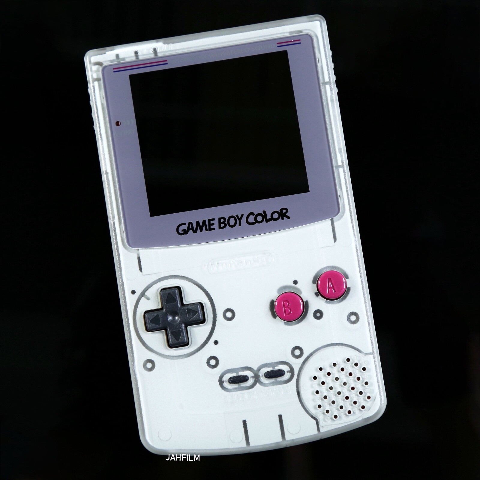 Custom Backlit Gameboy Color – DMG Gray Edition – IPS LCD – Nintendo