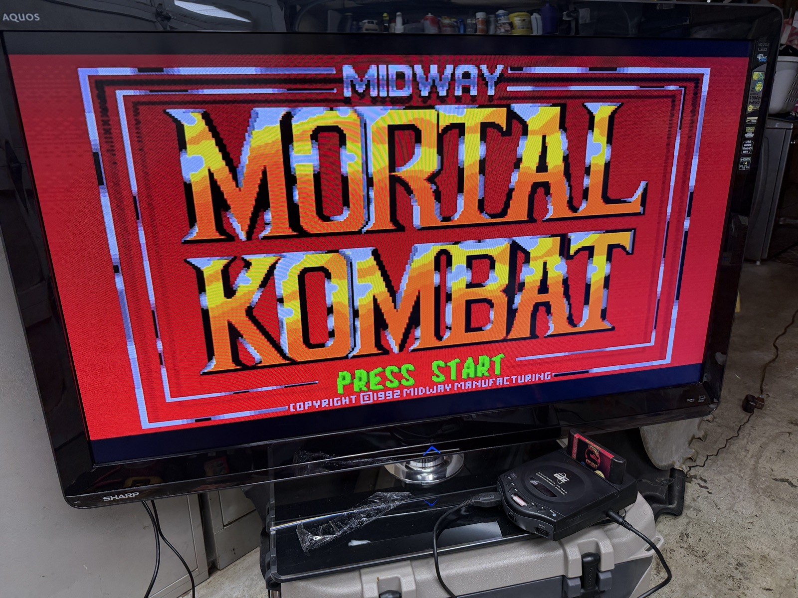 100% Working Sega Genesis CDX Mk-4121 with games.