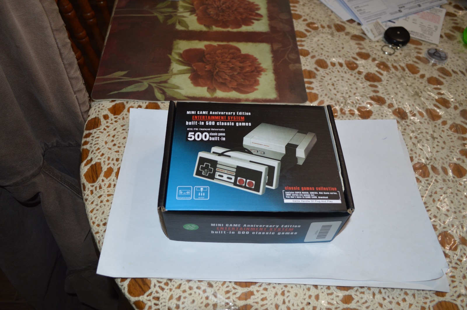 Mini Game Anniversary Edition Console 500 Retro Classic Games