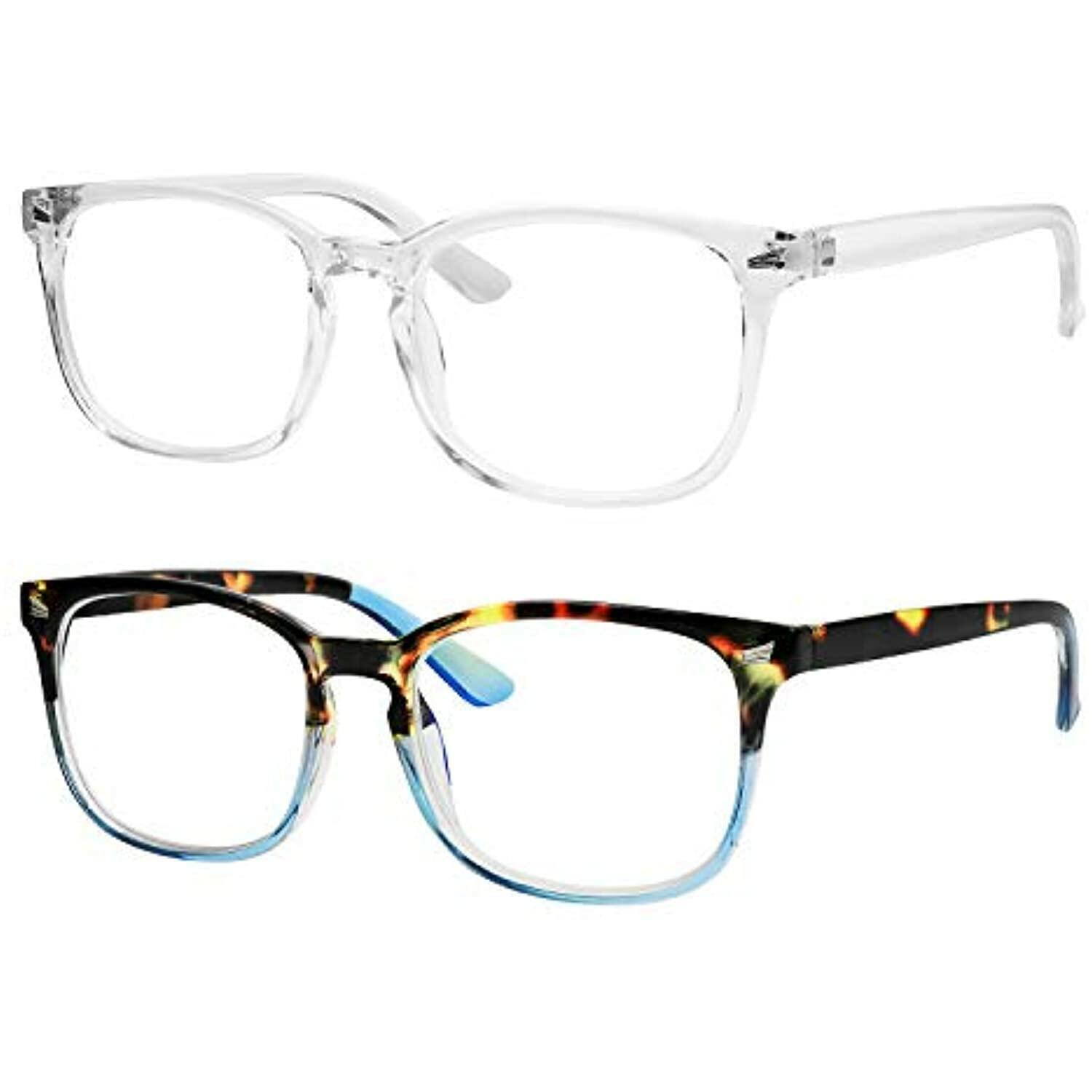 Blue Light Blocking Computer Glasses Anti Glare Reduce Eyestrain Eyeglasses for