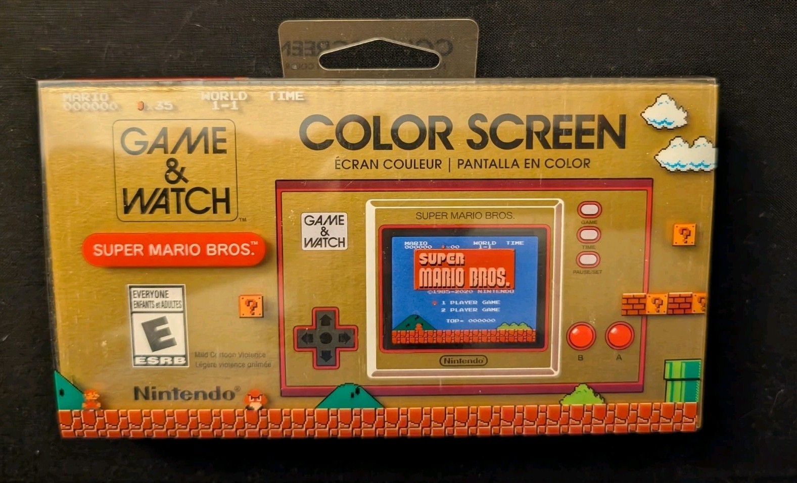 Nintendo Game and Watch Super Mario Bros Color Screen *NEW and Sealed*