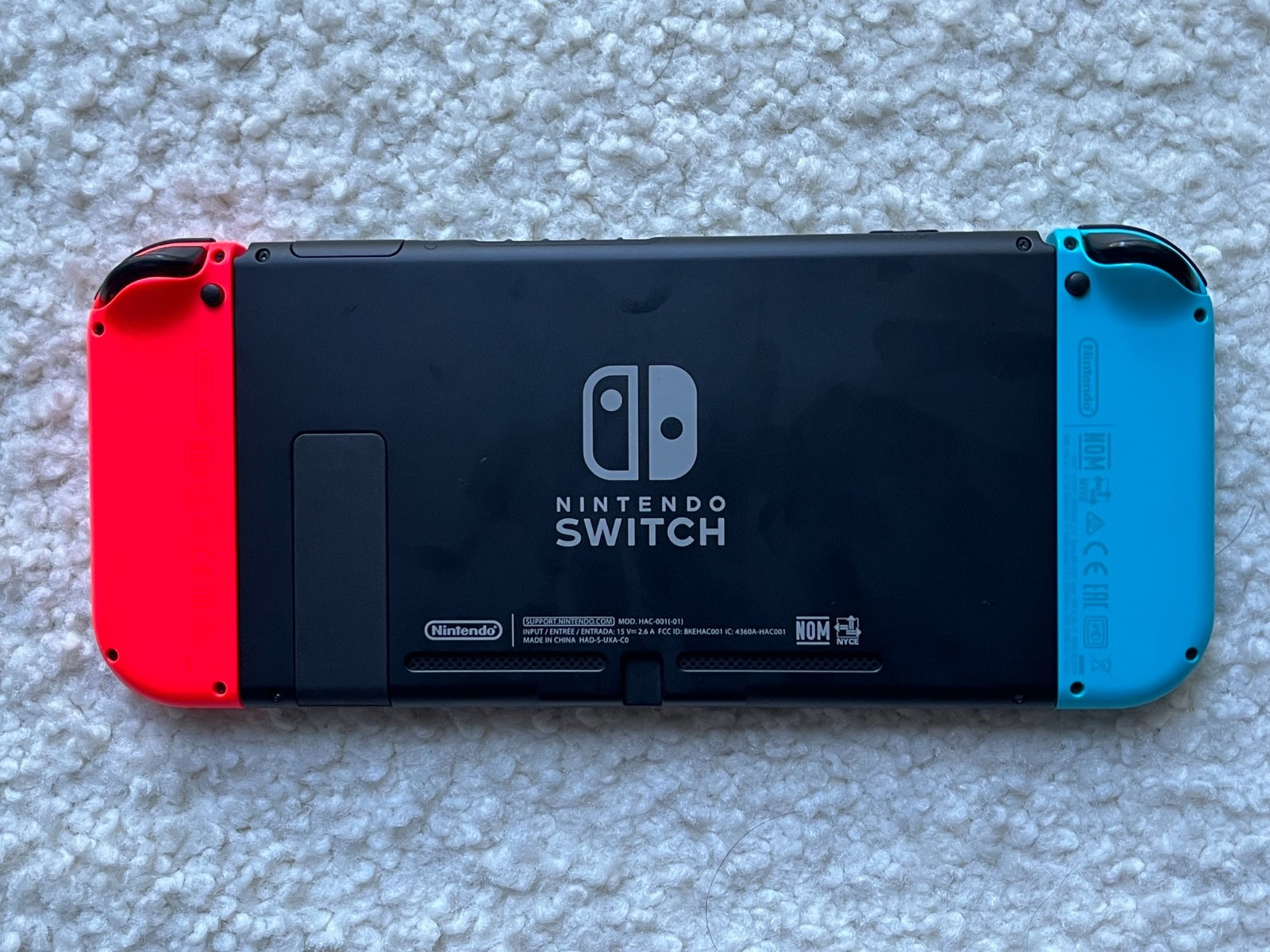 Nintendo Switch Console with Red/Blue Joy Cons