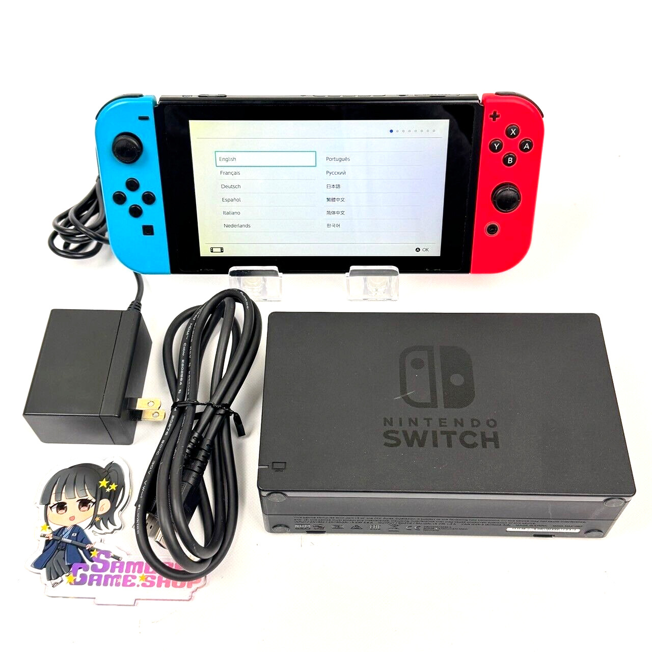 Nintendo Switch Low Serial HAC-001 Console Appearance Defects Set 1Day Shipping