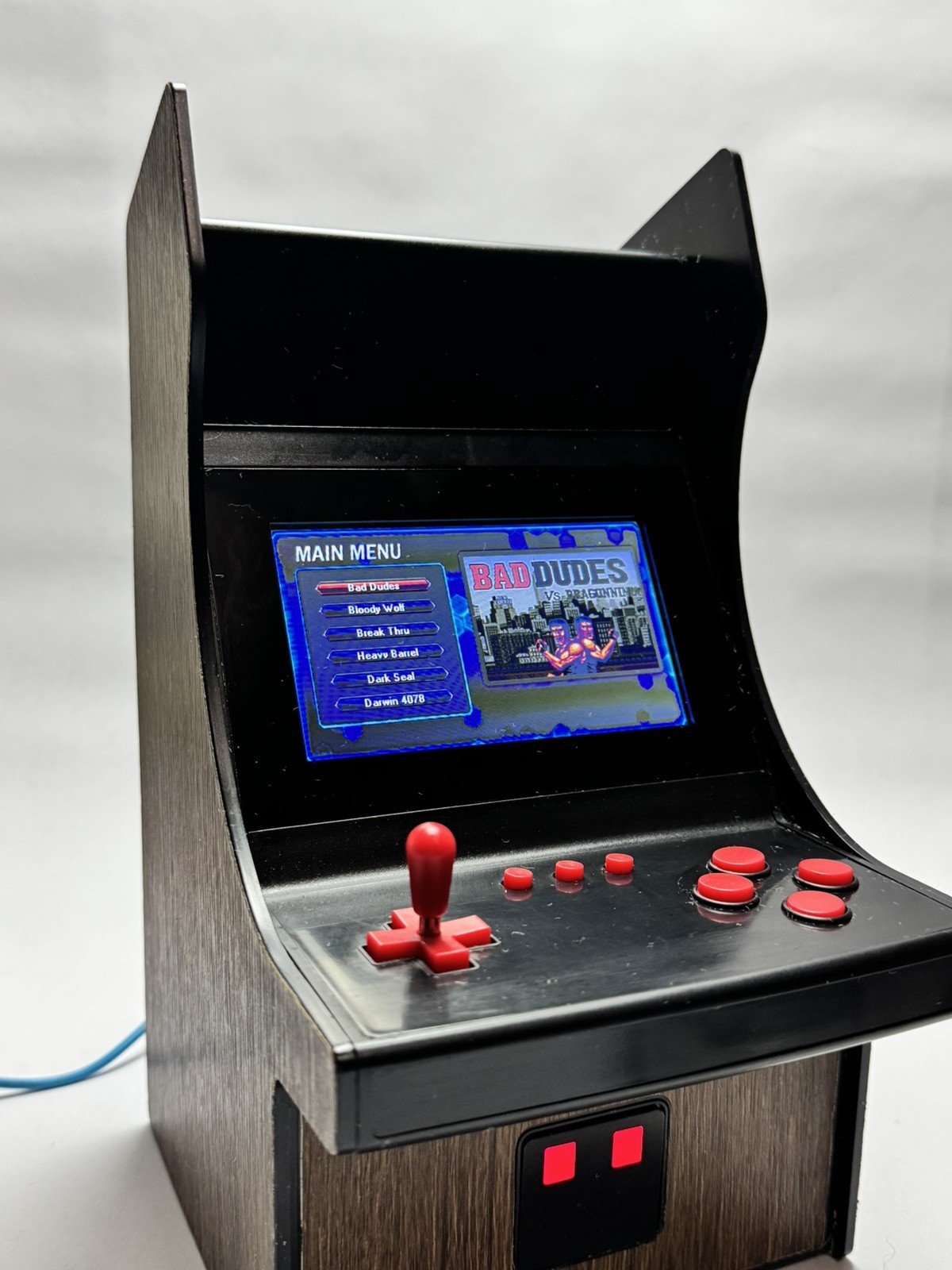 My Arcade Data East CUSTOM Classics 10″ Inch Mini Arcade Machine Cabinet games