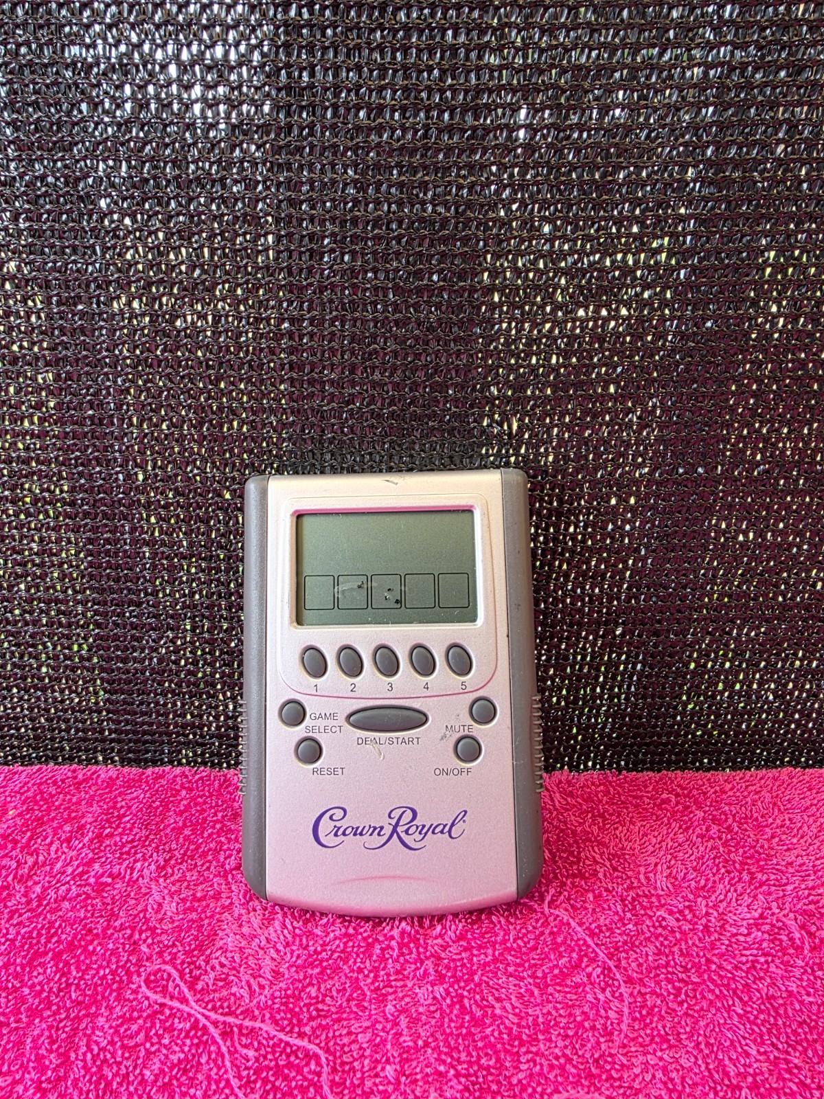 Crown Royal Handheld Video Game Console/System