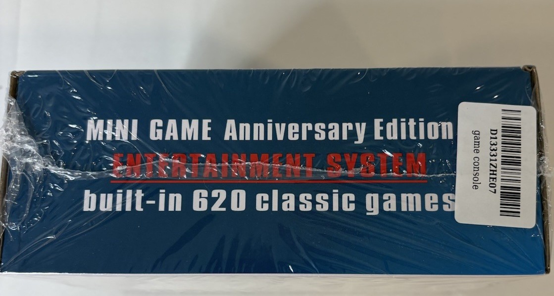 Mini Game Anniversary Edition Entertainment System 620 Built-In Games New Sealed