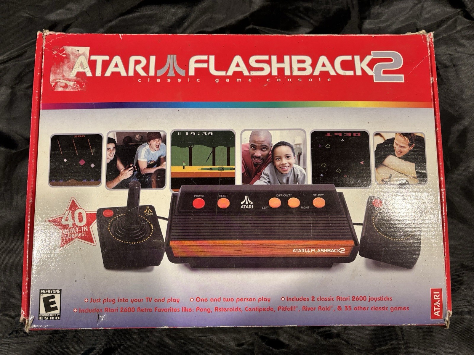 Atari Flashback 2 Console With 2 Controllers 40 Built In Games Centipede