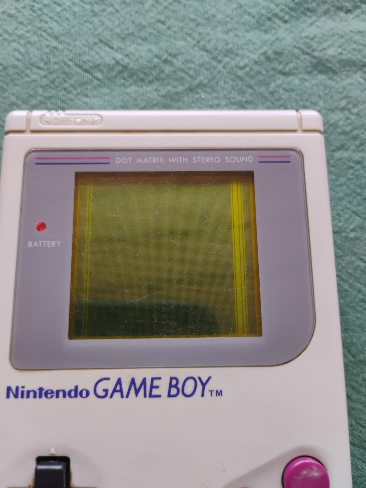 Authentic Original Game Boy DMG-01 Console Handheld – Tested! 6 Games! One Owner