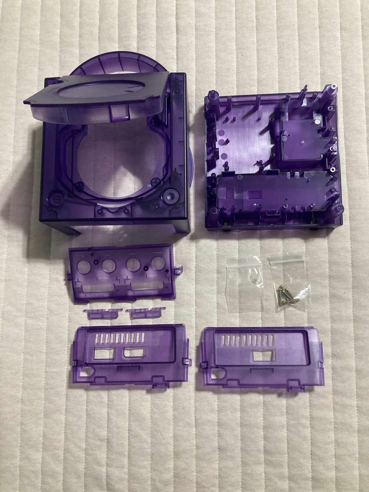 NGC Shell Replacement For Nintendo Gamecube CIB, All Regions, Never Used