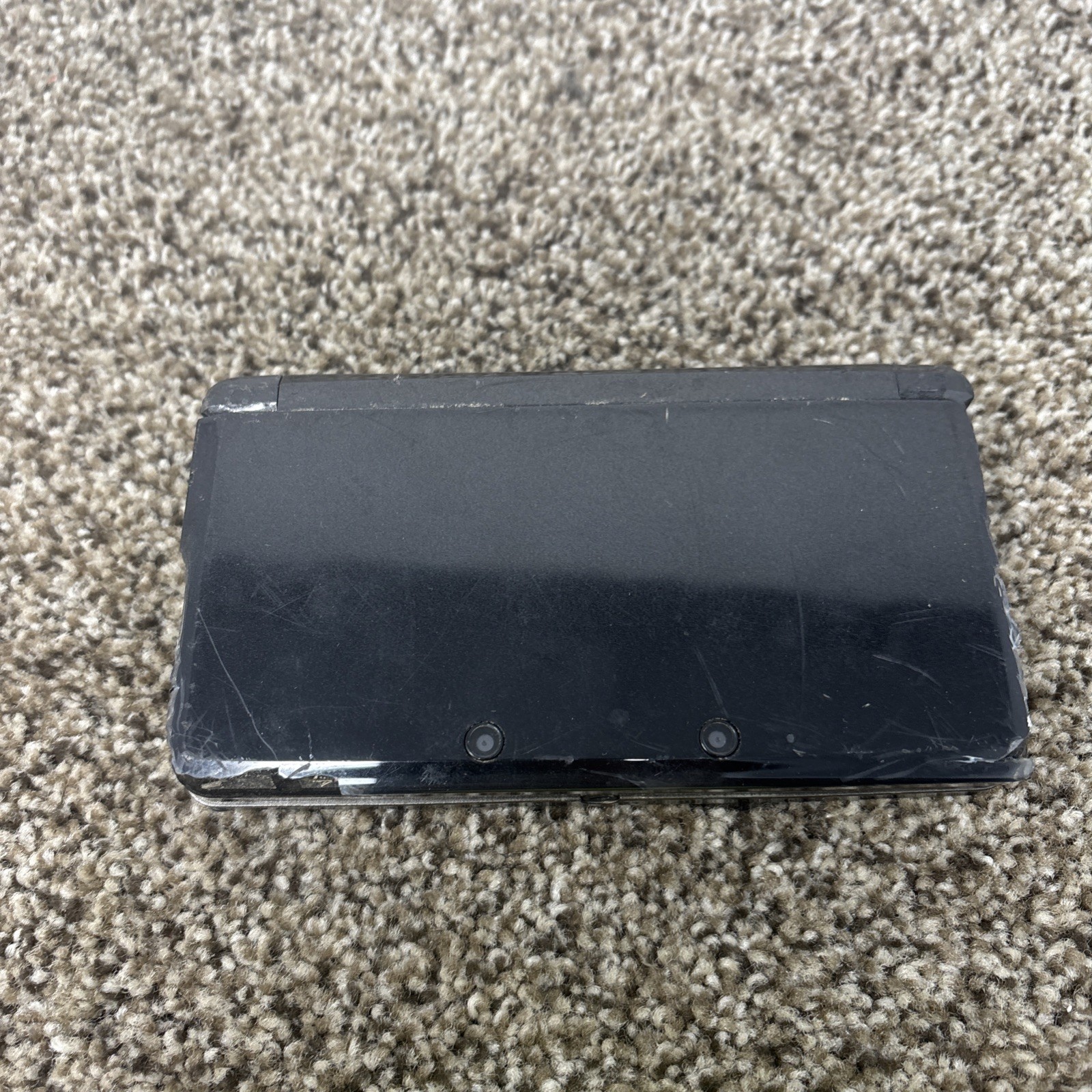 Nintendo 3DS Cosmo Black System – For Parts Or Repair