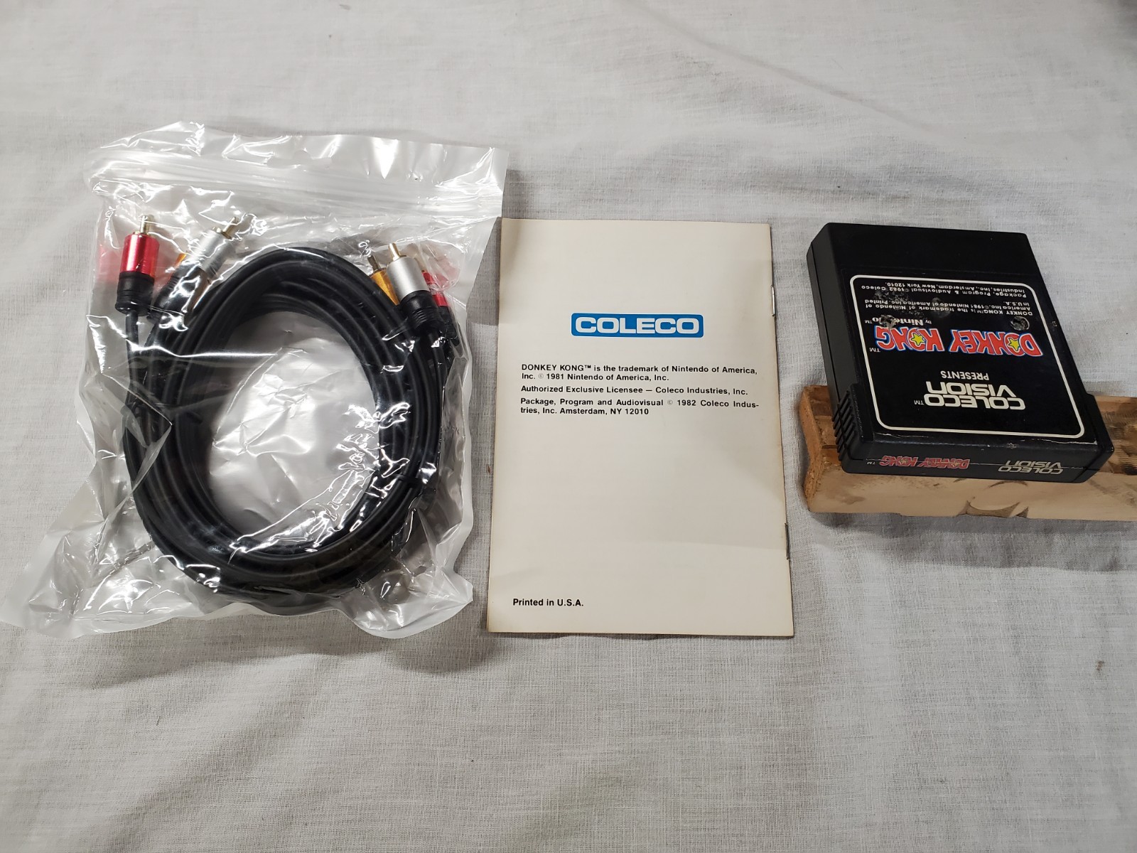 ColecoVision Fully Modernized AV Composite Mod, ReCapped, Fast Boot, READ DESC.