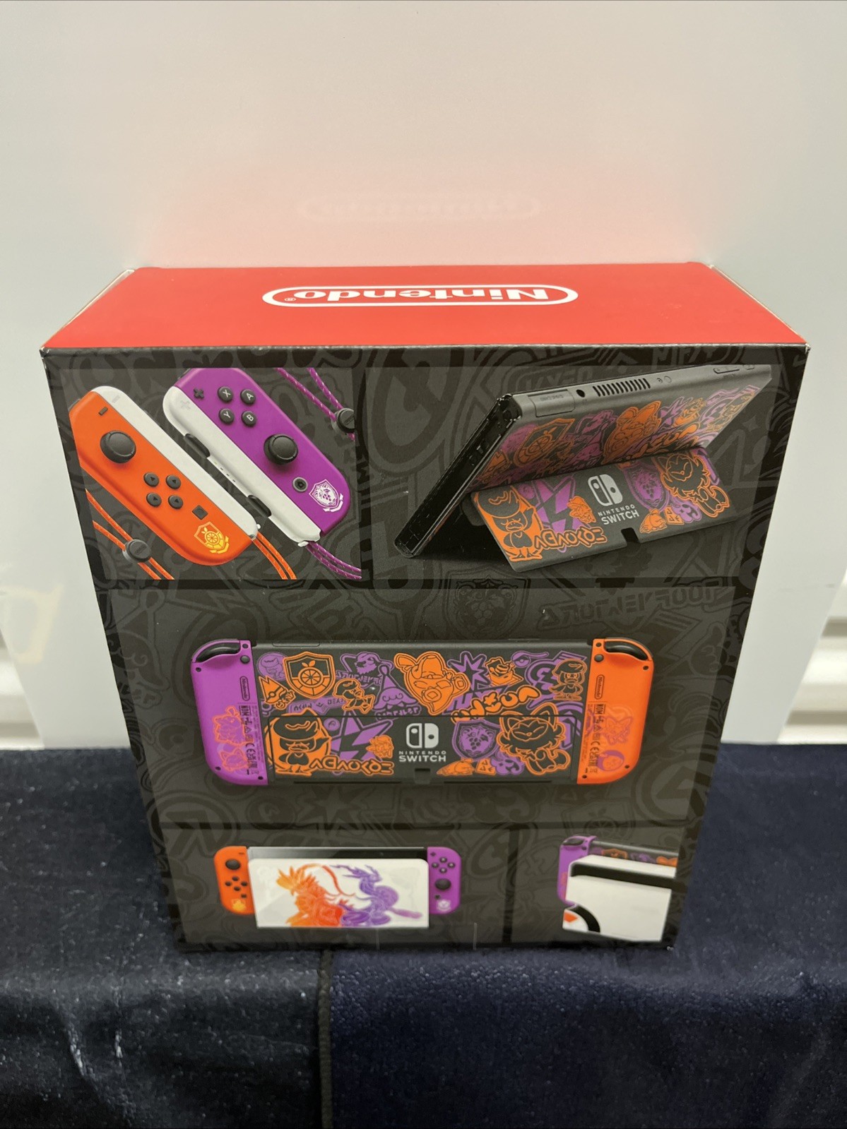 Nintendo Switch (OLED Model) HEG-001 Pokémon Scarlet & Violet Edition 64GB NEW