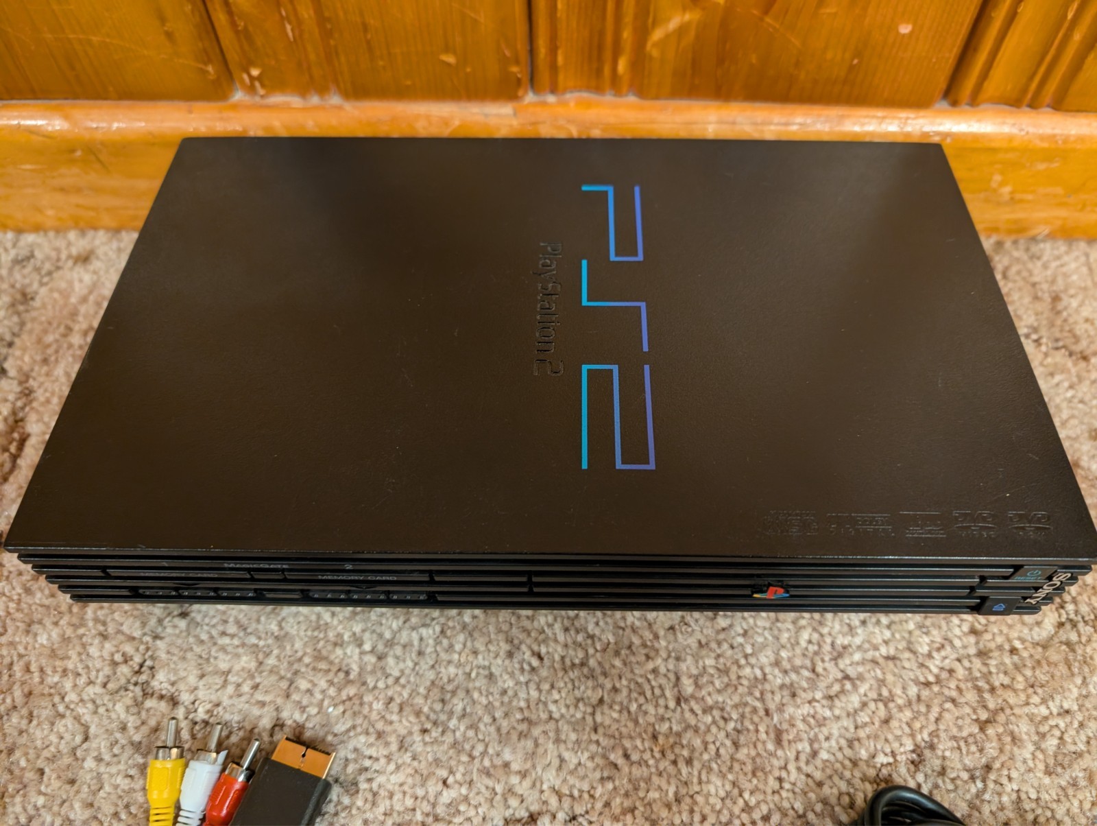 PlayStation 2 FAT PS2 LARGE, NICE! OEM CONTROLLER, NEW CMOS GOOD! WORKS GREAT!
