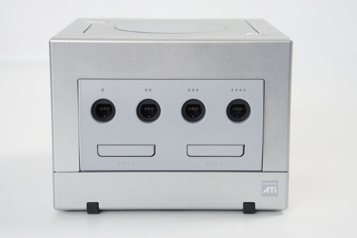 GameCube Silver Console + Donkey Konga Starter Boxed Tested System DNH10341950