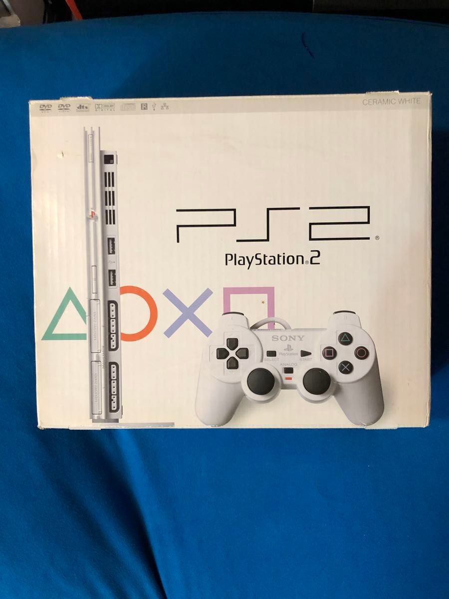 Excellent condition, manual unopened, working condition, PS2 SCPH-75000 white,