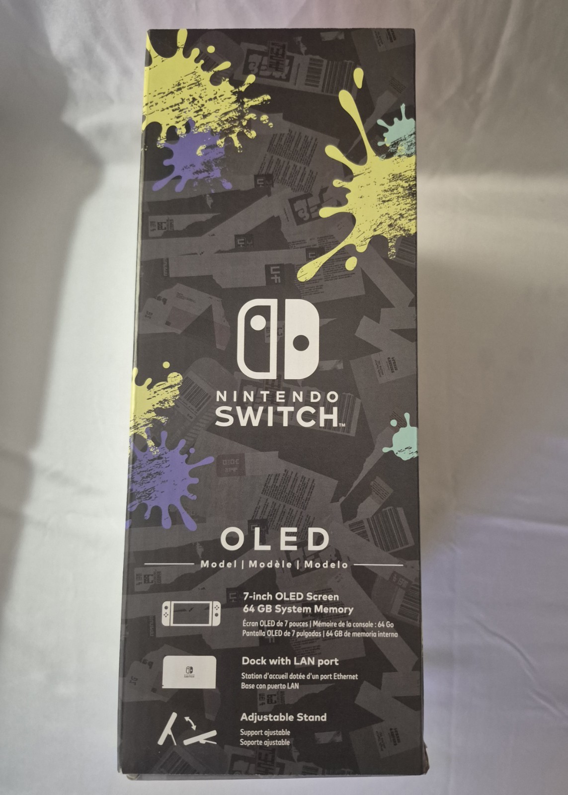 Nintendo Switch (OLED Model) HEG-001 Splatoon 3 Edition Video Game Console -…