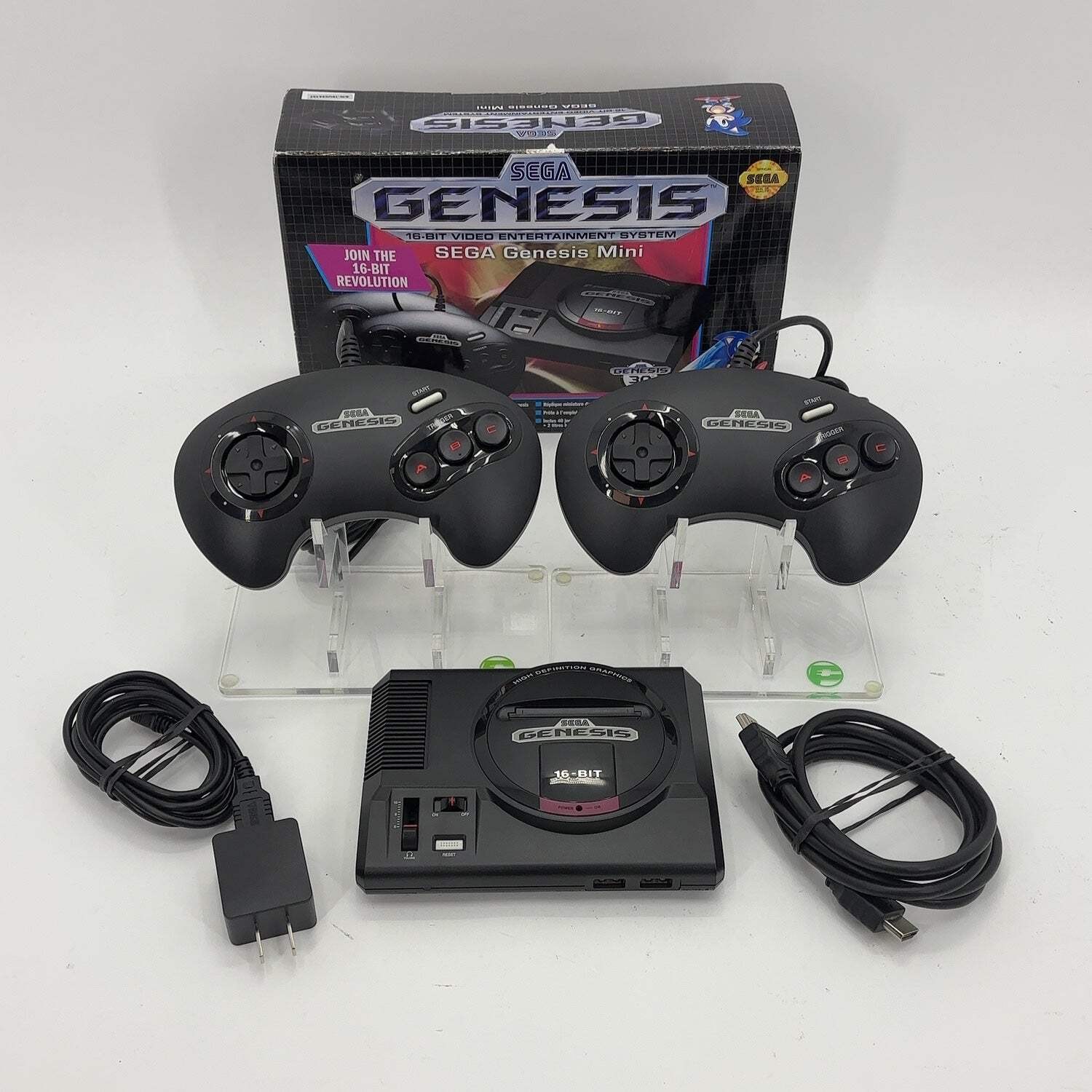 Sega Genesis Mini Console Gaming System Black MK-16000