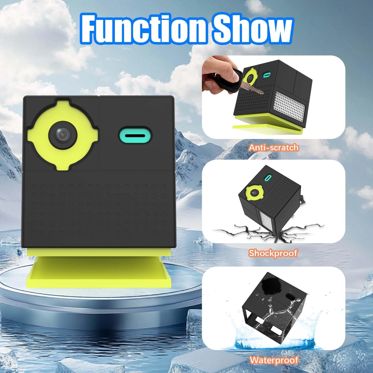 for Nex Playground Game System Silicone Case, Soft Dustproof and Drop Resista…