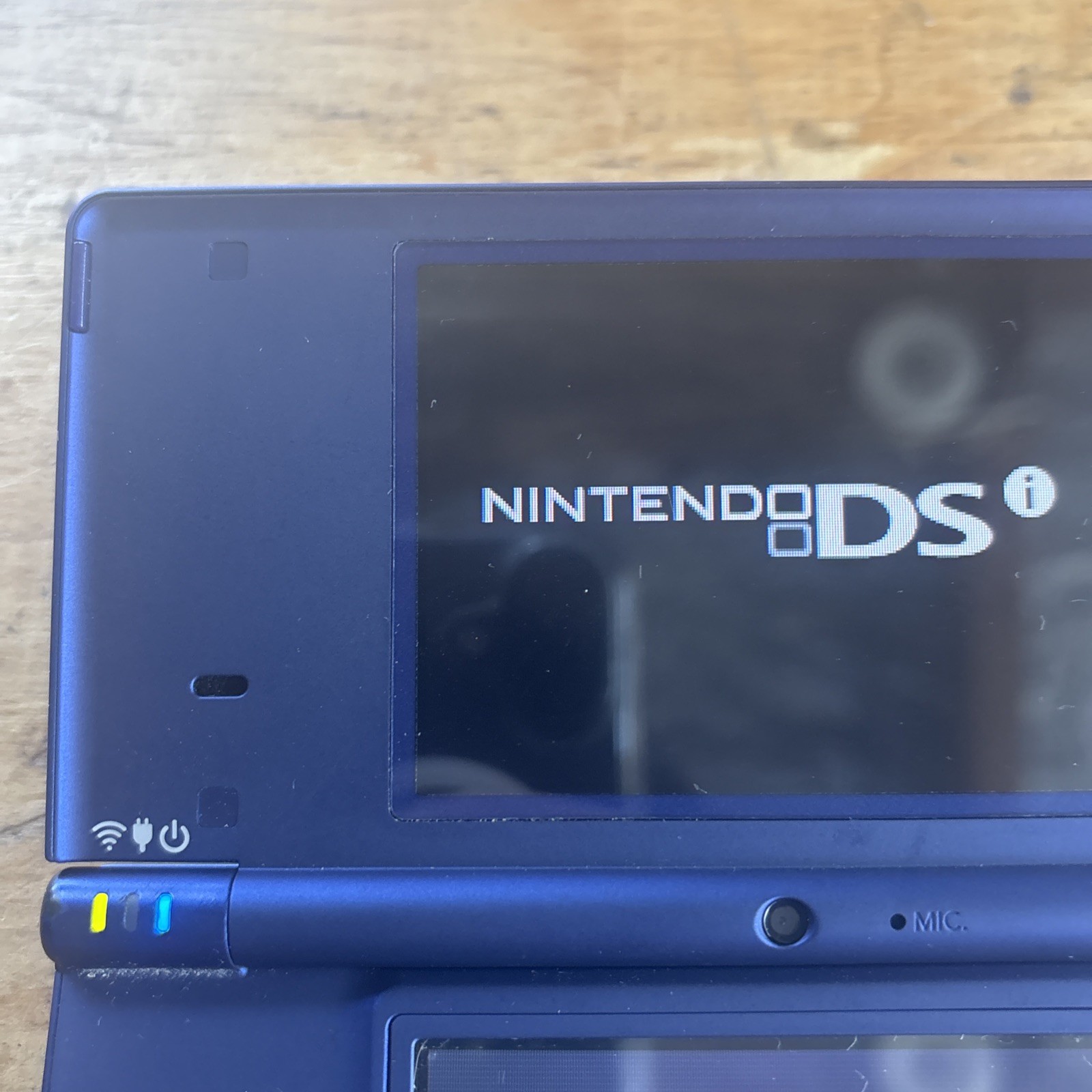 Nintendo DSi Console Blue WAP-002 PAL Tested Works (Cracked Back) Free Post