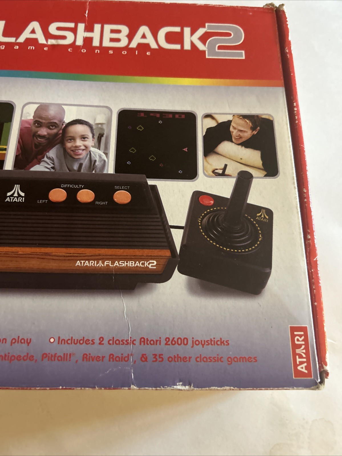Atari Flashback 2 Console System Complete/ Tested Working!