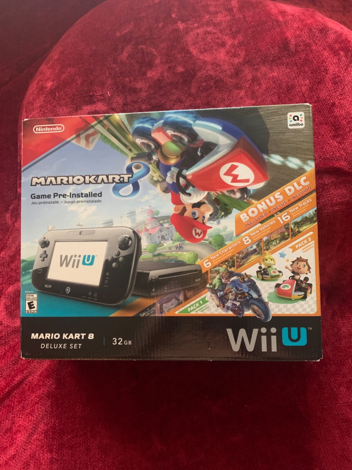 Nintendo Wii U Mario Kart 8 Deluxe 32GB Handheld System – Black