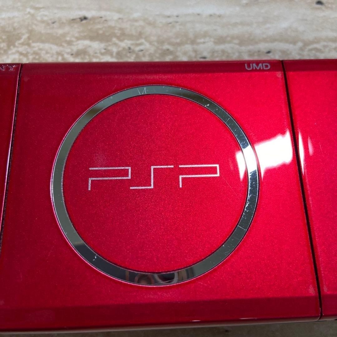 Sony PSP-3000 Radiant Red Boxed Complete Near Mint Tested Console 7098