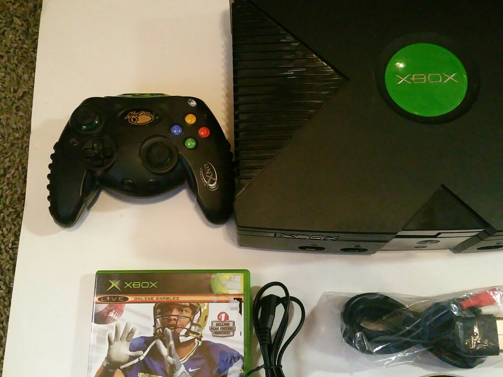 Original Xbox Microsoft Console Video Game System Games controllers gamer