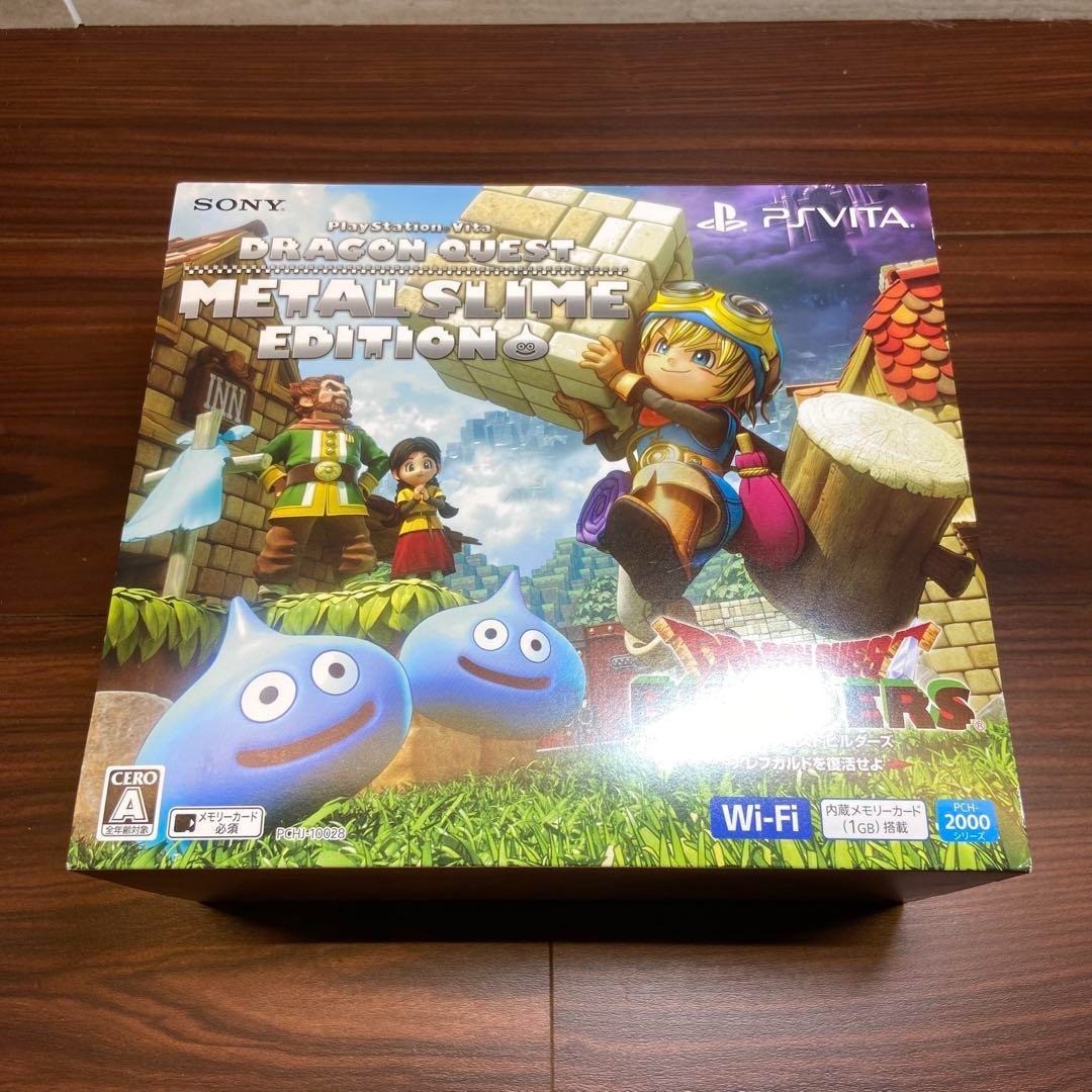 PS Vita 2000 Dragon Quest Metal Slime Edition 4164 From Japan