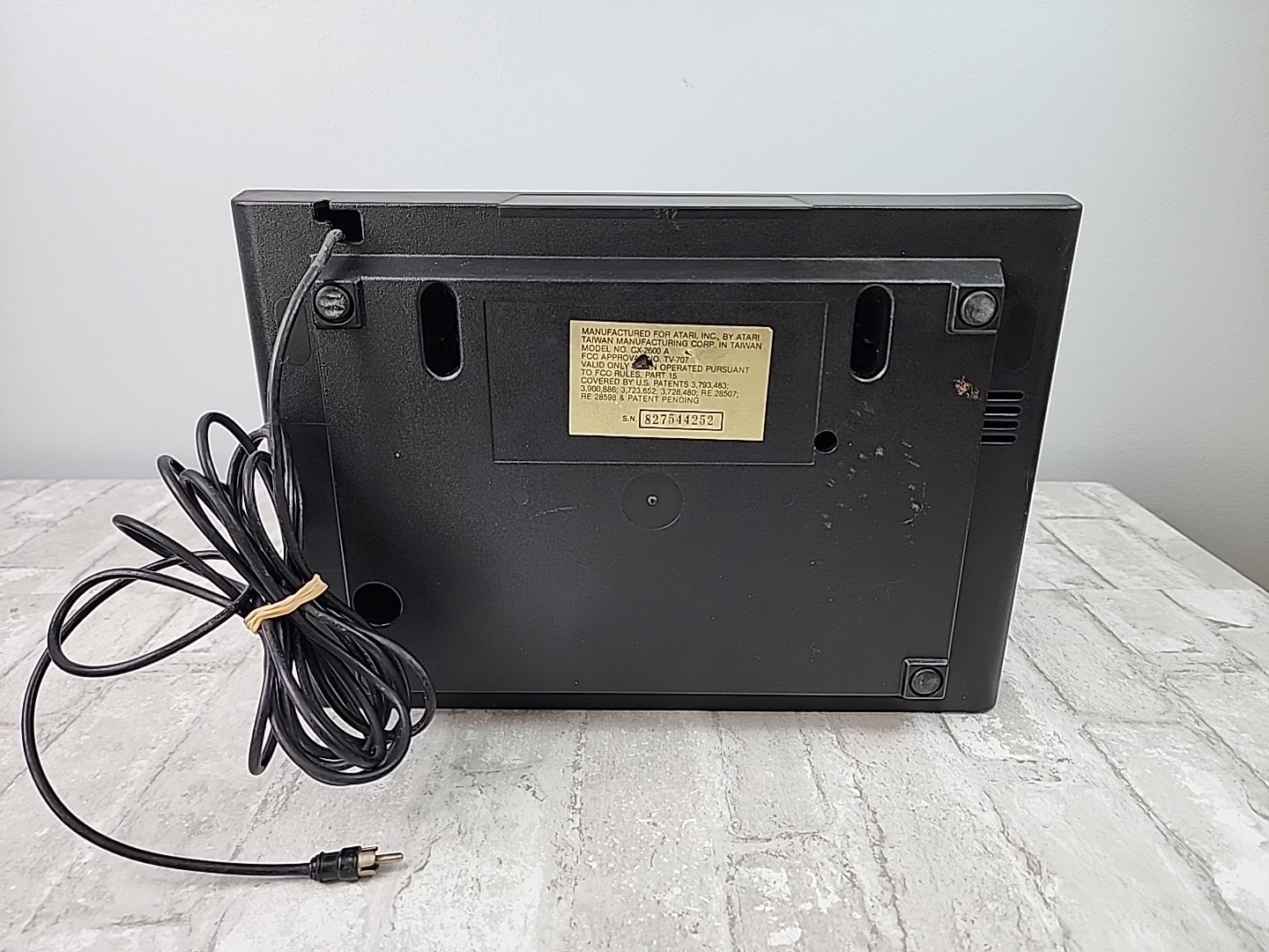 Atari CX-2600A Wood Grain Console 23 Games Power Cord Controllers *Parts/Repair*