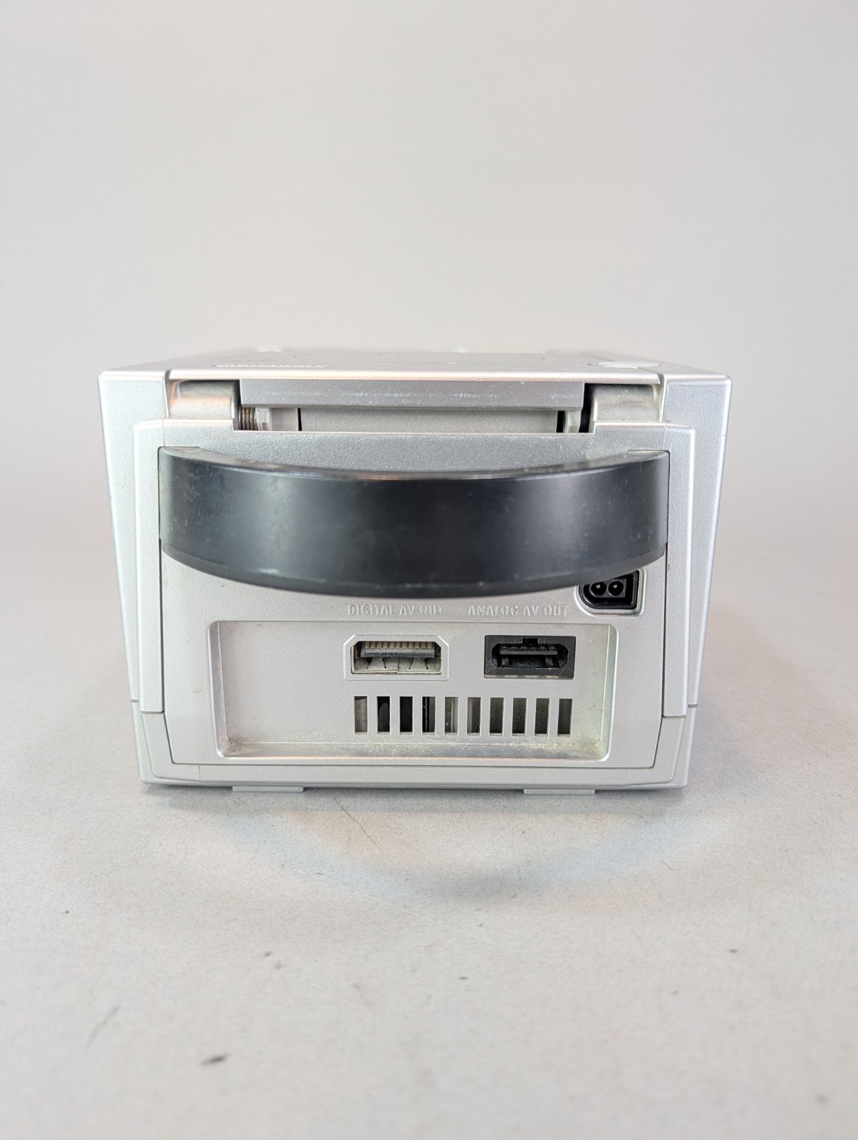 OEM Nintendo GameCube DOL-101 Silver Console + Cords WORKS!