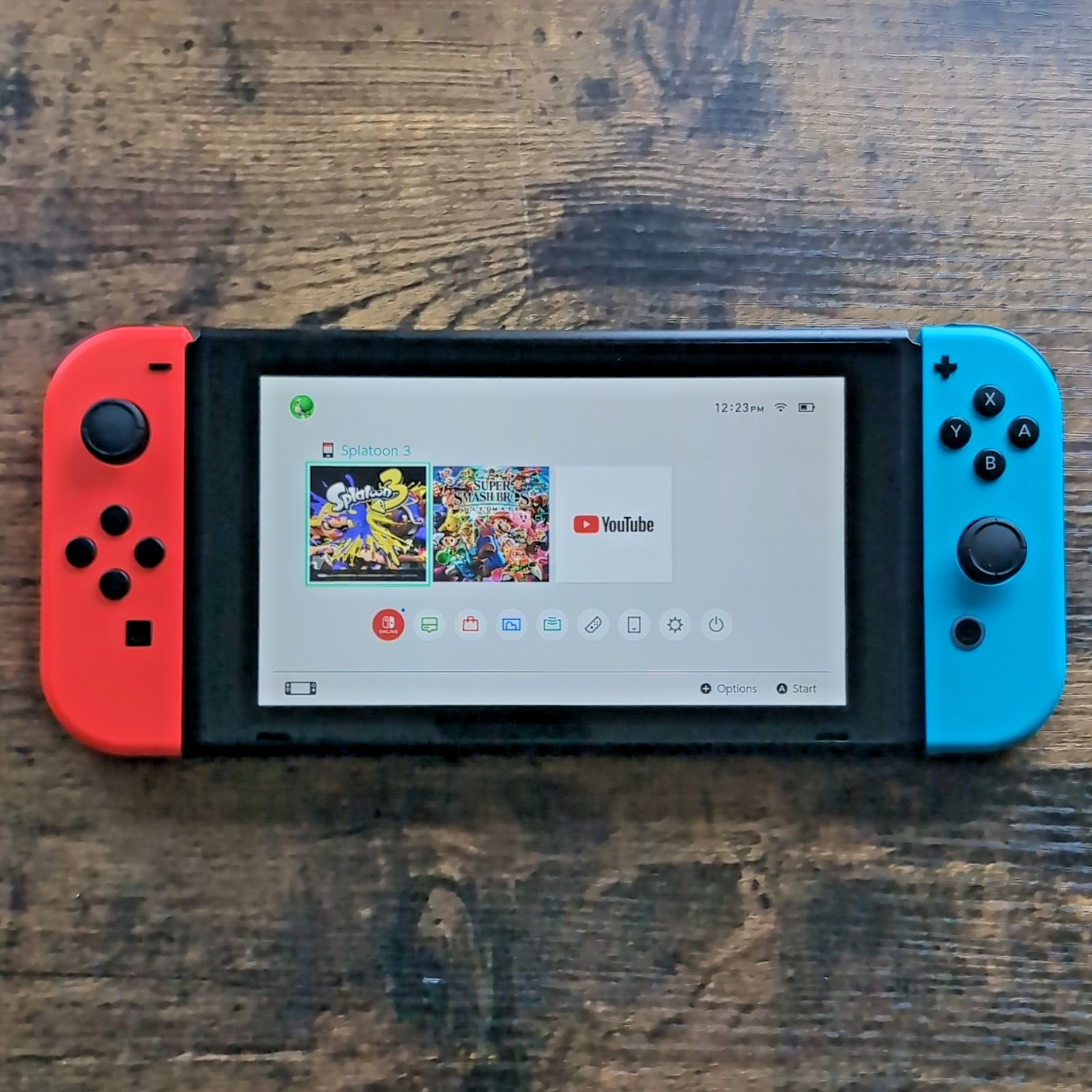 Nintendo Switch Console V2 — Hall-Effect Joy-Cons, No Drift — Tested