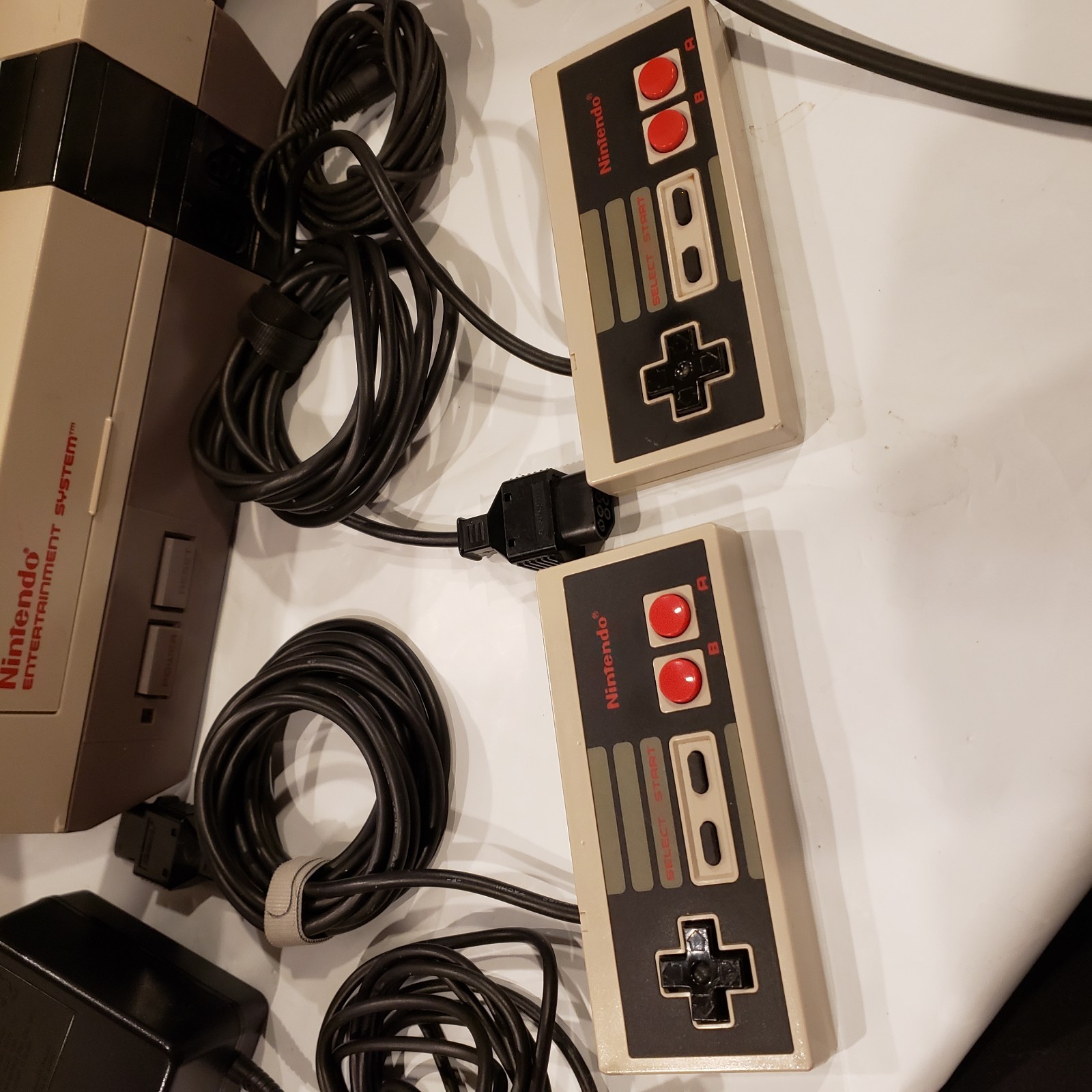 Original Nintendo Nes System Console Super Mario Game Bundle Tech Tested Cleaned