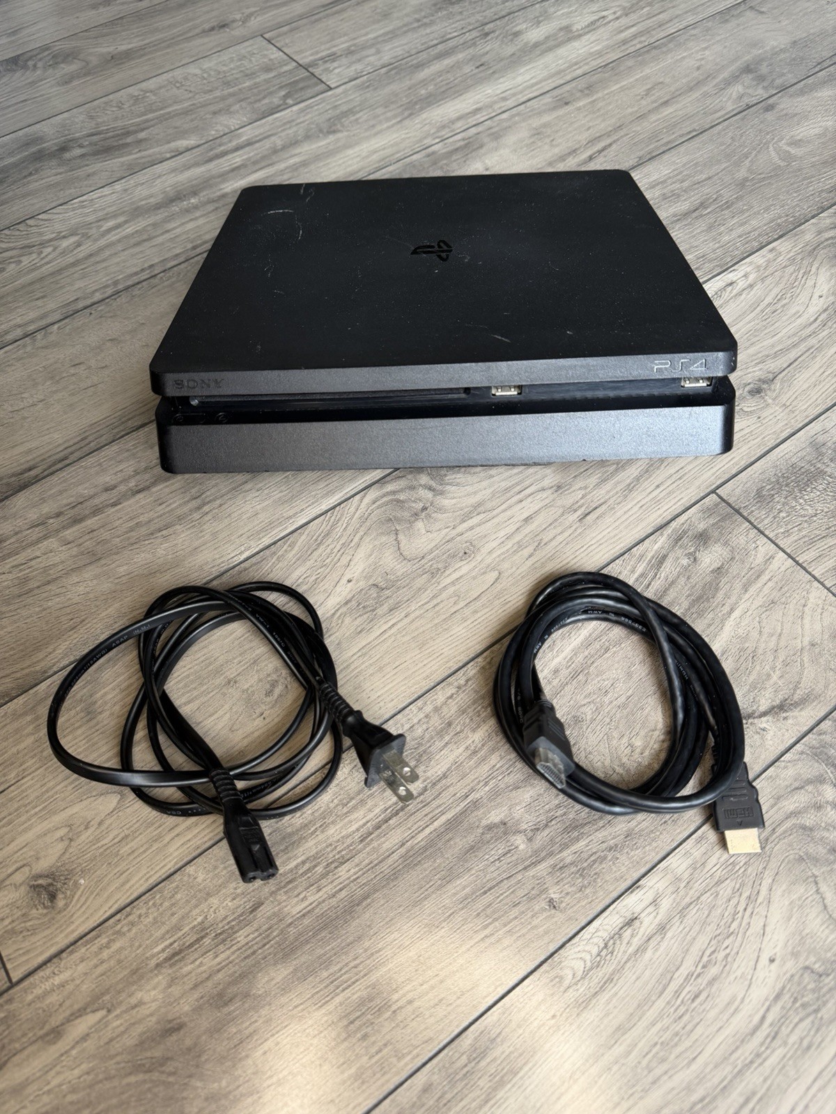 Sony PlayStation 4 Slim 1TB Console CUH-2115B w/ Power & HDMI Cables