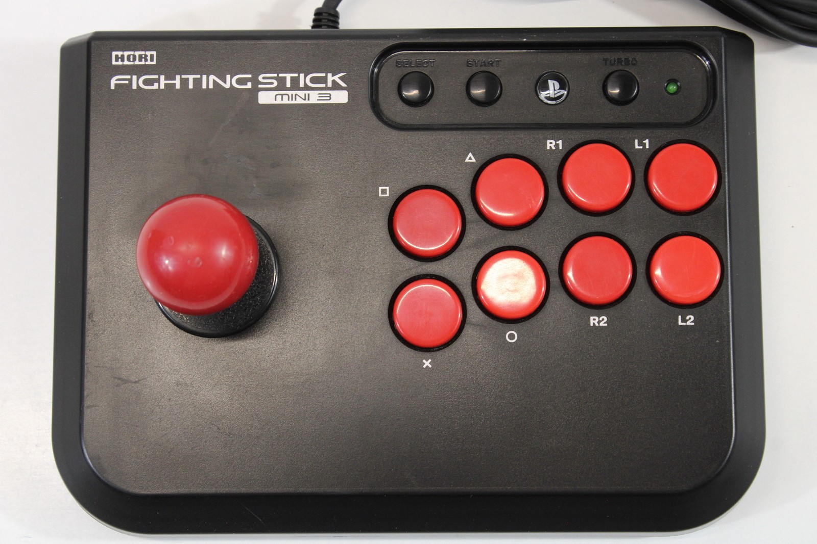 Hori Fighting Stick Mini 3 Black Controller HP3-125 PlayStation 3 PS3 USB PC