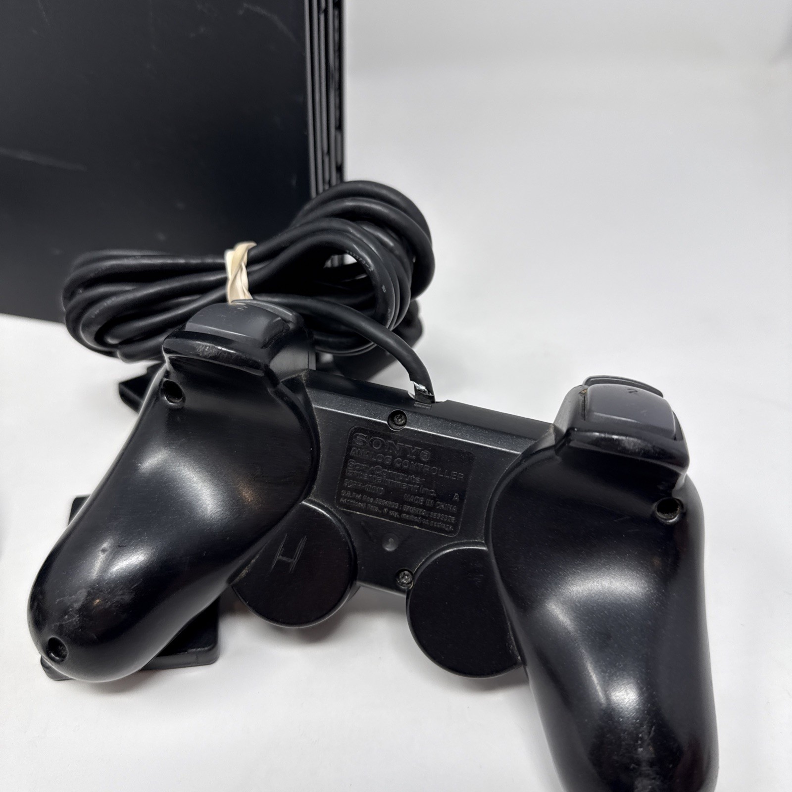Sony Playstation 2 PS2 Fat Console W/ Cables And Memory Card (SCPH-30001) Works