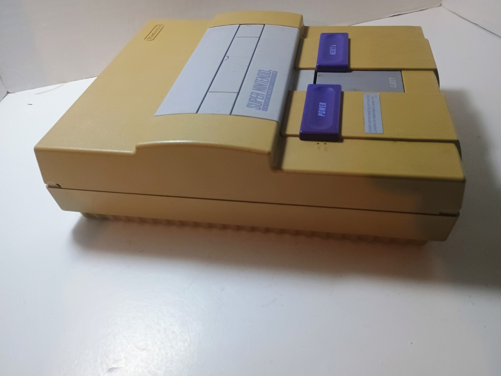 Super Nintendo SNES Console Tested Has Cosmetic Issues See Photos