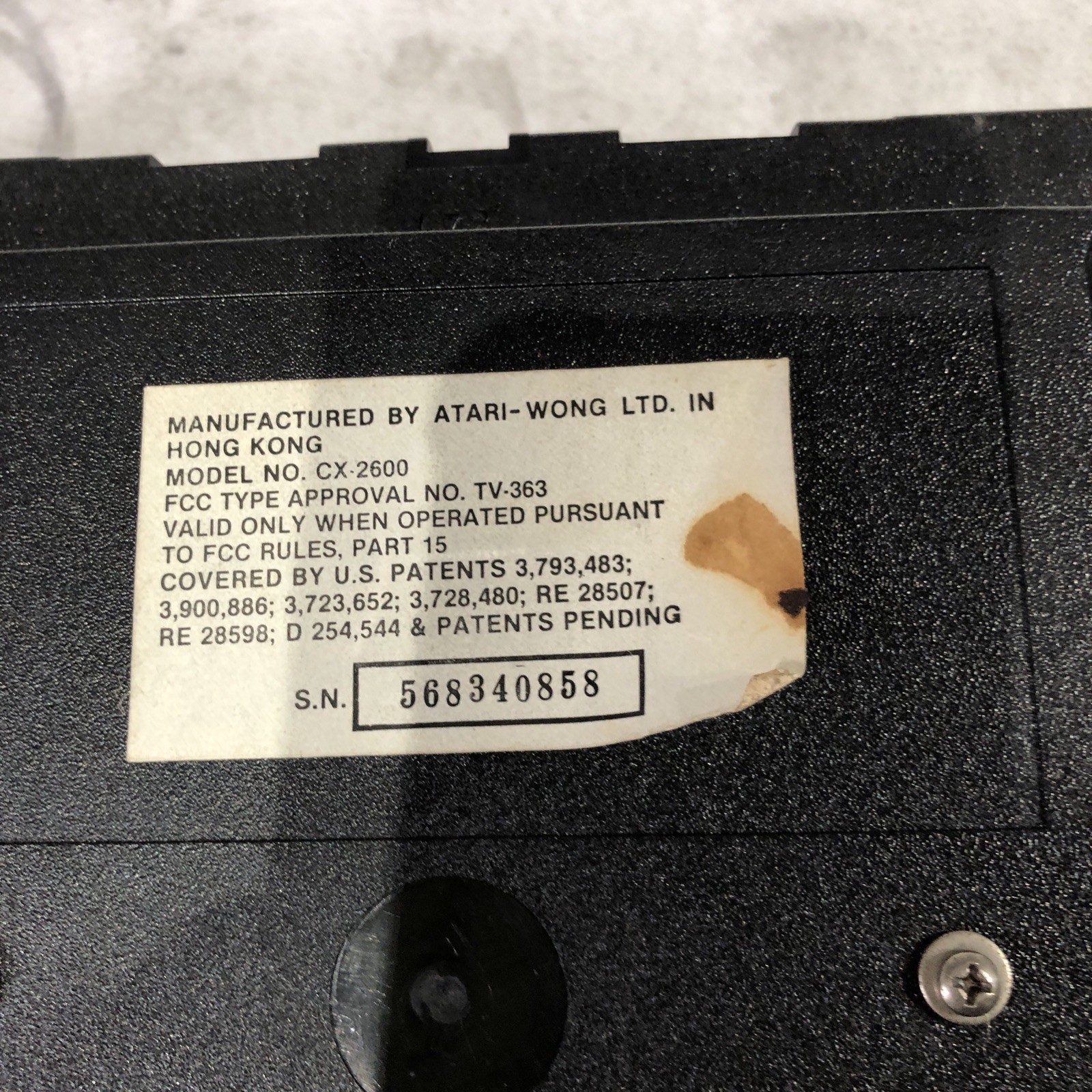 Atari 5200 Console Only – AS-IS For Parts or Repair- W/ 6 Games!