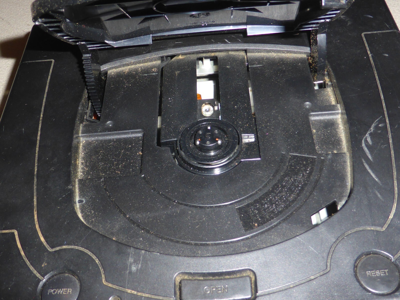 SEGA SATURN MODEL MK-80000A SYSTEM CONSOLE ONLY ORIGINAL BLACK