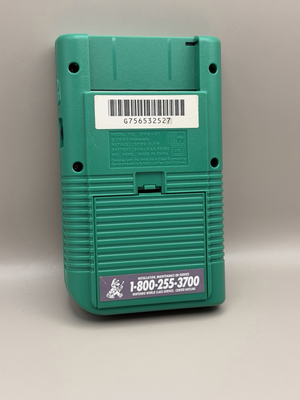 Nintendo Game Boy DMG Play It Loud Green – All OEM – Clean! – Tested w/ DK Land