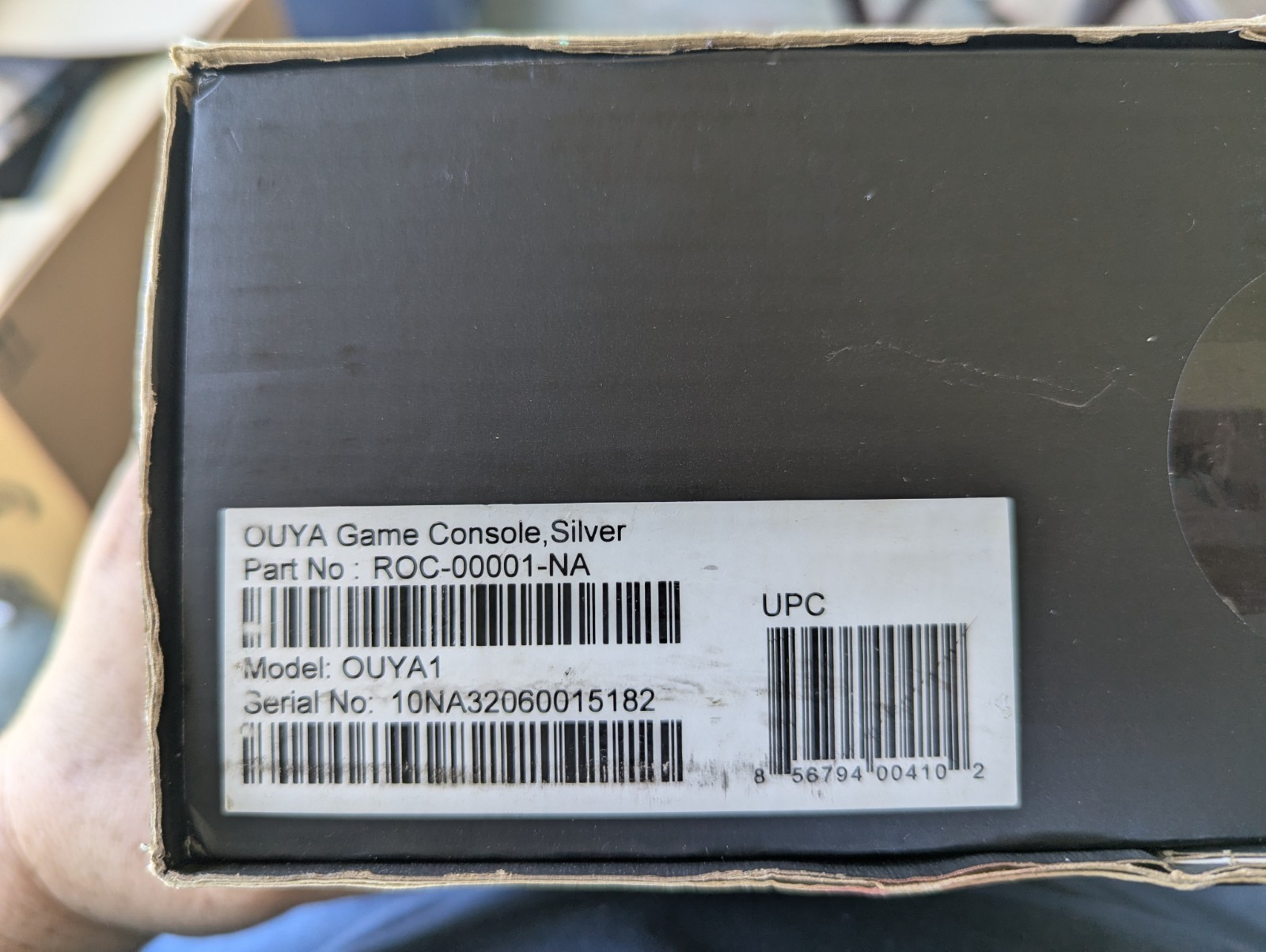 OUYA Silver Console With Controller In Original Box
