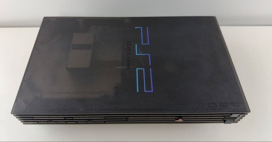 PS2 Zen Black SCPH-37000B Console Complete Boxed Sony Japan Tested