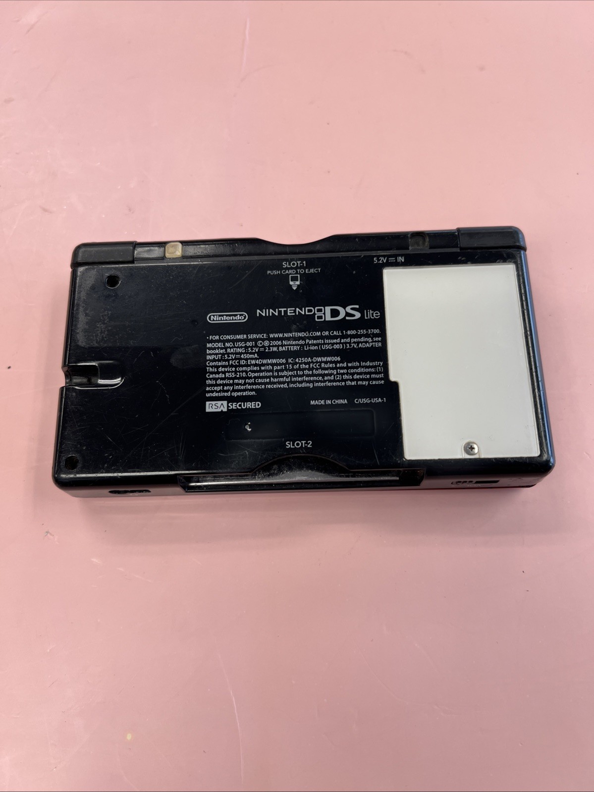 Nintendo DS Lite Handheld System – Red/Black