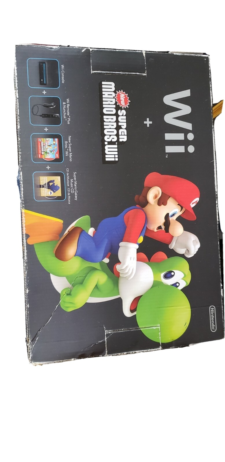 Nintendo Wii Holiday Bundle New Super Mario Bros System Console *BRAND NEW*