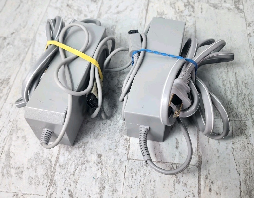 Lot 2 Nintendo Wii Replacement Consoles Black RVL-101 (USA) Tested Working