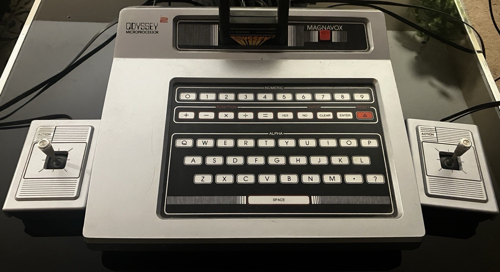 Magnavox Odyssey 2 Game Console, 2 Controllers, 8 Games w/Boxes & Manuals TESTED