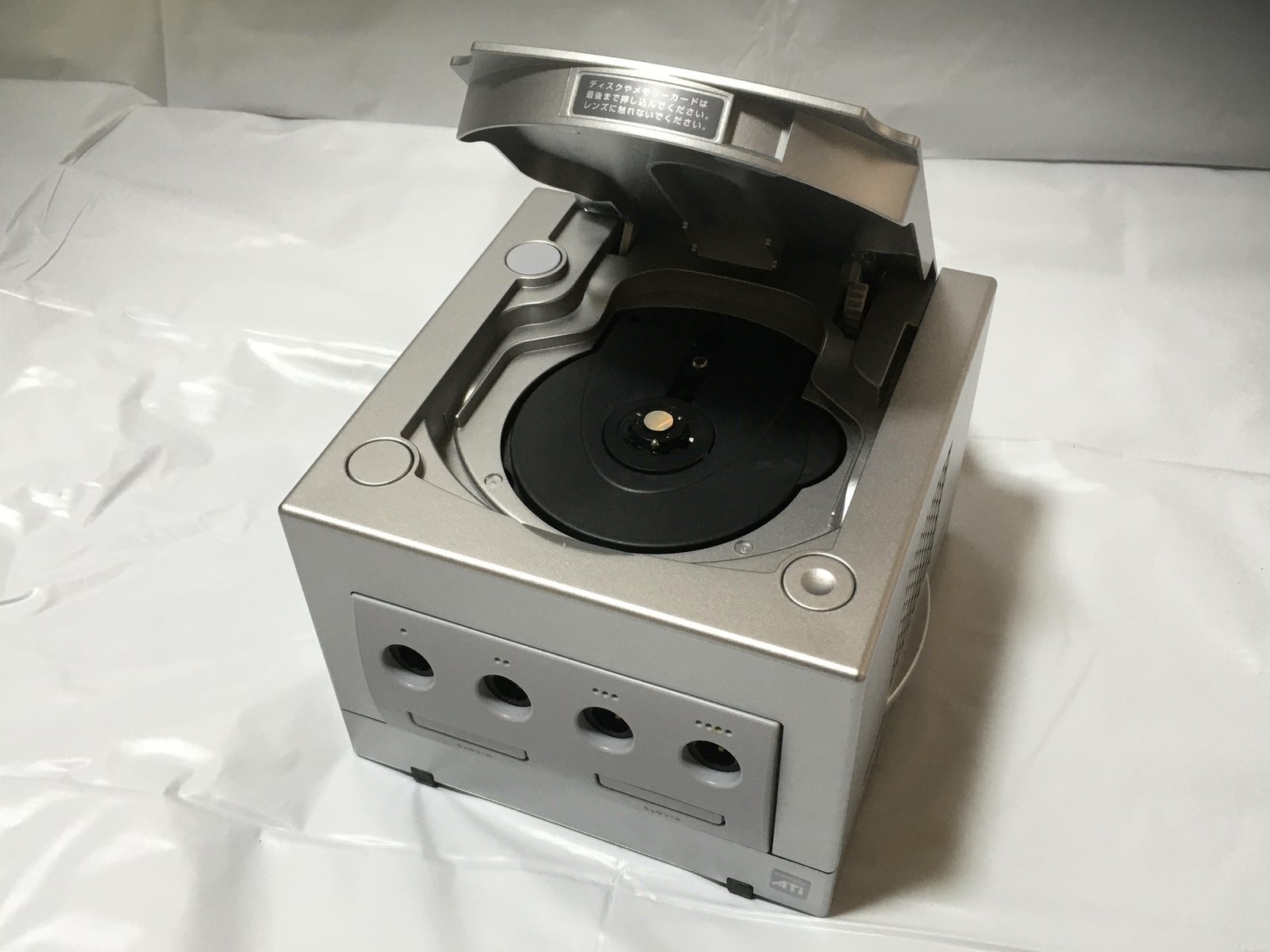Nintendo Game Cube Silver Console DOL-001 Japan GC Working Tested by FedEx